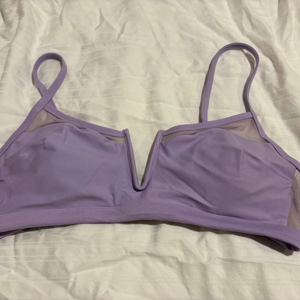 Lilac Bikini Top